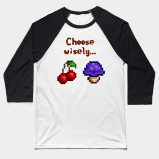 Stardew Valley Farm Cave Baseball T-Shirt